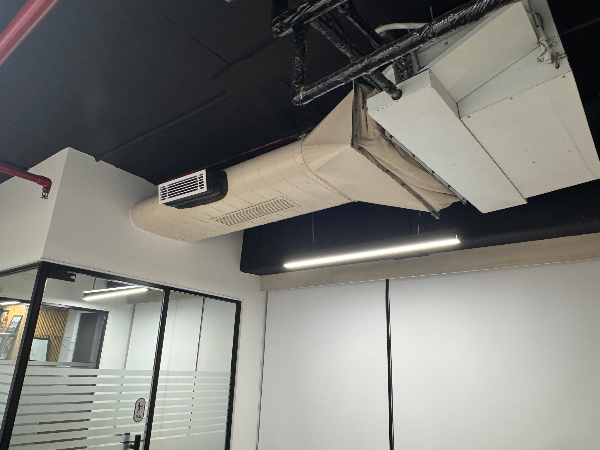 HVAC project site